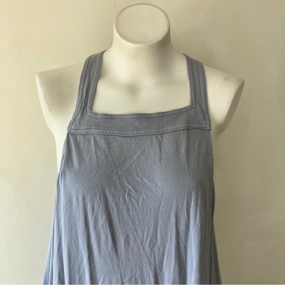 Free People | Free-est Erin Midi Dress Sleeveless Asymmetrical Baggy Dress - Picture 3 of 11